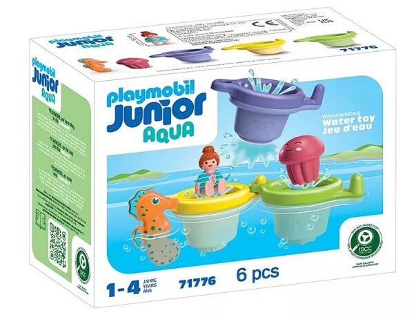 Playmobil® Junior Aqua 71776 Schwimmbecher mit Wasserspielzeug