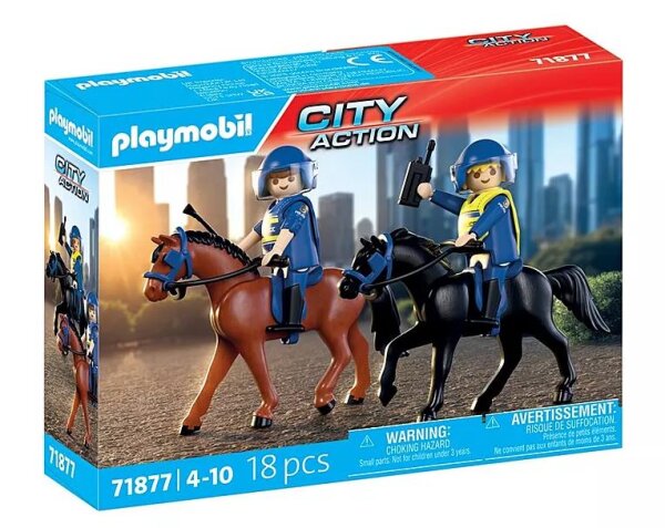 Playmobil® CityAction 71877 Polizeireiterstaffel