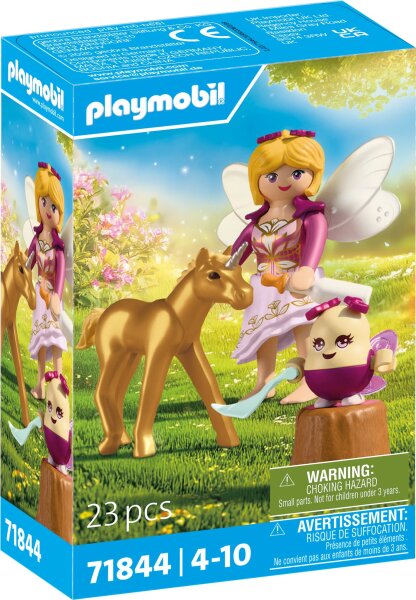 Playmobil® MagicUnicorns 71844 Goldenes Einhornfohlen mit Fee
