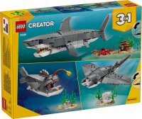 LEGO® Creator 31381 Wilder Hai mit Schatztruhe