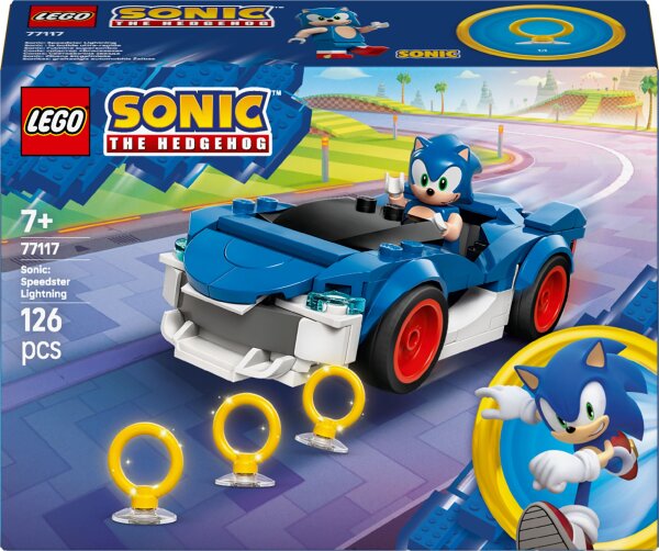 LEGO® Sonic 77117 Sonics Sportwagen: Speedster Lightning