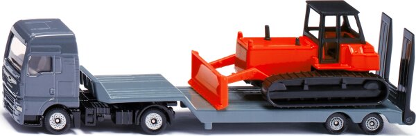 SIKU 1762 MAN Lkw mit Planierraupe 1:87