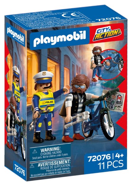 Playmobil® City Action 72076  Fahrradraub