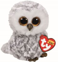 Ty 37201 Beanie Eule Owlette grau 15cm