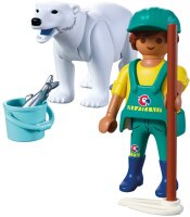 Playmobil® Animals&Friends 72090 Zoo: Eisbär und Pfleger