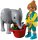 Playmobil® Animals&Friends 72092 Zoo: Elefantenbaby und Pflegerin