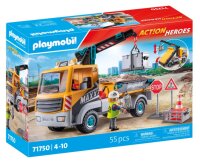 Playmobil® Action Heroes 71750 Baustellen-LKW mit Kran