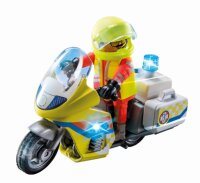 Playmobil® City Life 71205 Notarzt-Motorrad mit...