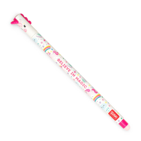 Legami EP0061 Löschbarer Gel Stift-Unicorn-0,7 mm-Pink Ink