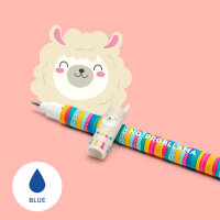Legami EP0064 Löschbarer Gel Stift-Llama-0,7 mm-Blue...