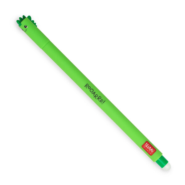 Legami EP0065 Löschbarer Gel Stift-Dino-0,7 mm-Green Ink