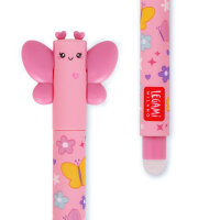 Legami EP0072 Löschbarer Gel Stift-Butterfly-0,7 mm-Pink Ink