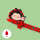 Legami EP0074 Löschbarer Gel Stift-Ladybug-0,7 mm-Red Ink