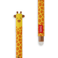 Legami EP0081 Löschbarer Gel Stift-Giraffe-0,7 mm-Black Ink