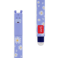Legami EP0028 Löschbarer Gel Stift-Hippo-0,7 mm-Blue Ink