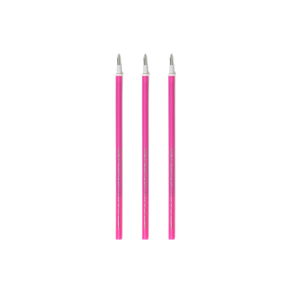 Legami REFEP0008 Nachfüller für löschbare Gel Stifte 3er Set-0,7 mm-Pink Ink