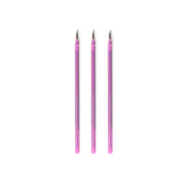 Legami REFEP0009 Nachfüller für löschbare Gel Stifte 3er Set-0,7 mm-Purple Ink