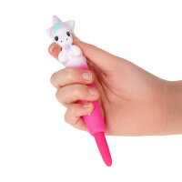 Legami SQP0001 Squeezies-Weicher Gelstift-Unicorn-1 mm-Black Ink