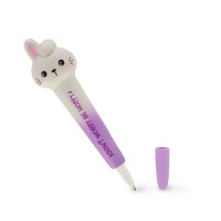Legami SQP0005 Squeezies-Weicher Gelstift-Bunny-1 mm-Black Ink
