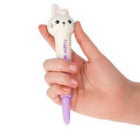 Legami SQP0005 Squeezies-Weicher Gelstift-Bunny-1 mm-Black Ink