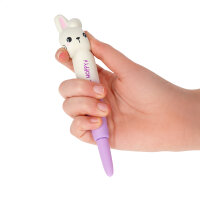 Legami SQP0005 Squeezies-Weicher Gelstift-Bunny-1 mm-Black Ink