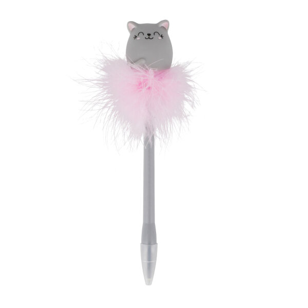 Writing Is Magic - Leuchtender Kugelschreiber - Kitty - 0,7 mm - Blue Ink