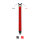Legami CLICK0030 Click&Clack-Zweifarbiger Kugelschreiber-Ladybug-1 mm-Red/Black Ink