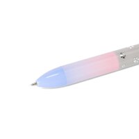 Click&Clack - Zweifarbiger Kugelschreiber - Kitty - 1 mm - Blue+Pink Ink