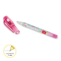 Legami MIN0001 Magic Pen-Stift mit unsichtbarer Tinte-Unicorn-1 mm-Blue Ink