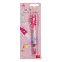 Legami MIN0001 Magic Pen-Stift mit unsichtbarer Tinte-Unicorn-1 mm-Blue Ink
