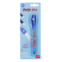Legami MIN0002 Magic Pen-Stift mit unsichtbarer Tinte-Space-1 mm-Blue Ink