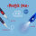 Legami MIN0002 Magic Pen-Stift mit unsichtbarer Tinte-Space-1 mm-Blue Ink