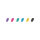 Legami GGP0001 Shine Like A Diamond-Set mit 6 glitzernden Gel Stiften-Multicolor-1 mm-Multicolor Ink