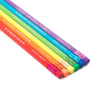Legami RPS0001 Happiness For Every Day-Set mit 6 HB Bleistiften