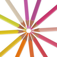 Live Colourfully - Set mit 12 Buntstiften - Sunset Palette - Multicolor Ink