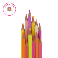 Live Colourfully - Set mit 12 Buntstiften - Sunset Palette - Multicolor Ink
