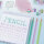 Legami EV0002 Live Colourfully-Set mit 12 Buntstiften-Ocean Palette-Multicolor Ink