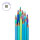 Legami EV0002 Live Colourfully-Set mit 12 Buntstiften-Ocean Palette-Multicolor Ink