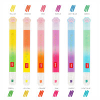 Meow - 6 Doppelspitzen Textmarker - Kitty - Multicolor Ink