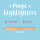 Legami EH0001 Magic Highlighters-Set mit 6 löschbaren Textmarkern