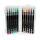 Legami BUMA0001 Brush Markers-Set mit 12 Pinselstiften-Bright Colours-Multicolor Ink