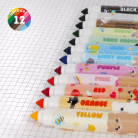 Legami TDM0001 Teddy Friends-Set mit 12 Filzstiften-Teddy Bear