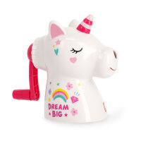Legami US0001 Dream Big-Anspitzer mit Handkurbel-Unicorn