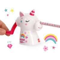 Legami US0001 Dream Big-Anspitzer mit Handkurbel-Unicorn
