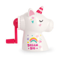 Legami US0001 Dream Big-Anspitzer mit Handkurbel-Unicorn