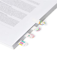 Legami SKN0001 Keep In Mind-Klebeseitenmarkierer-Unicorn