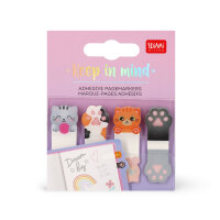 Legami SKN0002 Keep In Mind-Klebeseitenmarkierer-Kitty