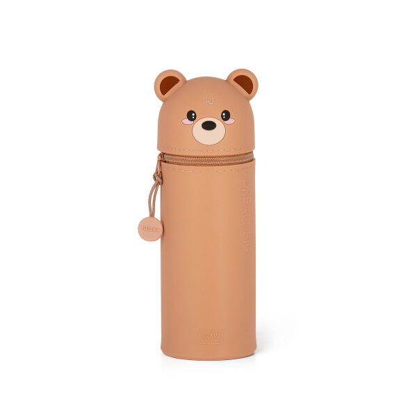 Legami KA0011 Kawaii-2-In-1 Silikon Federmäppchen-Teddy Bear