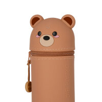 Legami KA0011 Kawaii-2-In-1 Silikon Federmäppchen-Teddy Bear