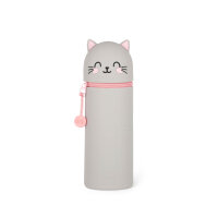 Legami KA0016 Kawaii-2-In-1 Silikon Federmäppchen-Kitty